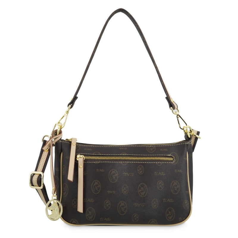 Elegante Handtasche mit 2 abnehmbaren Trageriemen