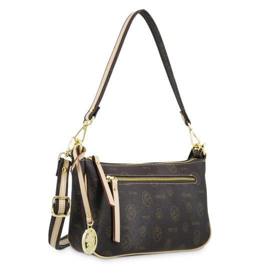 Elegante Handtasche mit 2 abnehmbaren Trageriemen