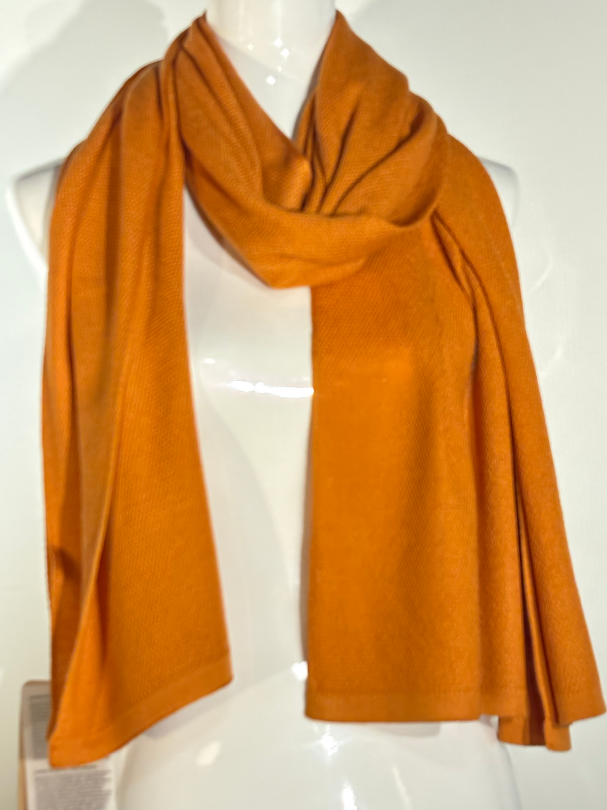Pura Sangre Merino-Schal - Orange