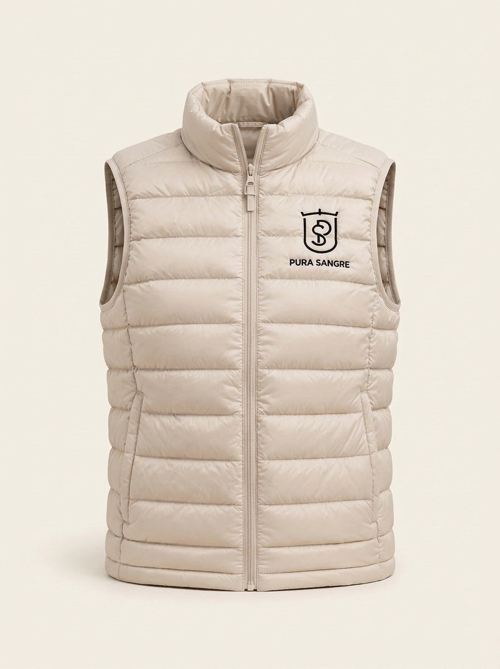 Pura Sangre Ärmellose Weste beige - Damen
