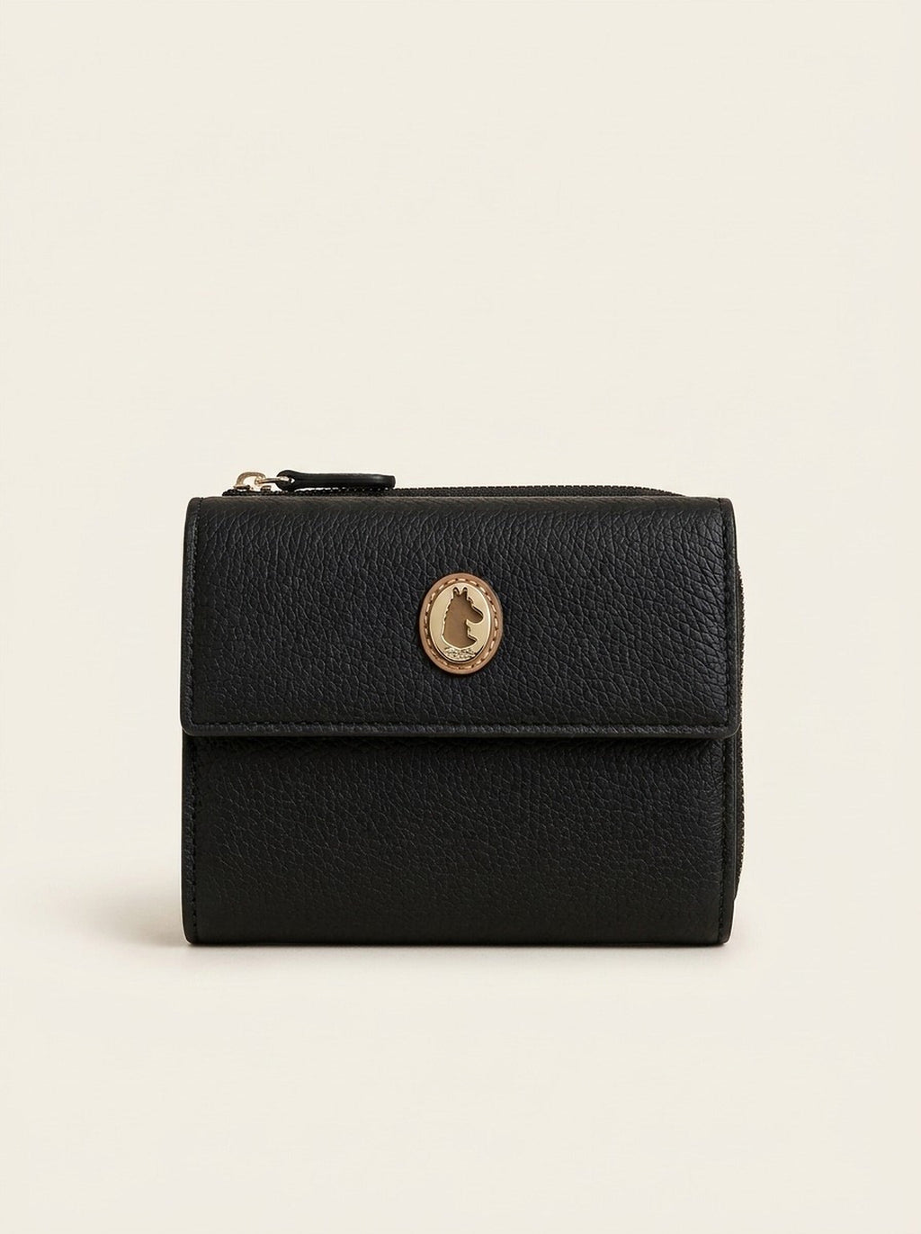 El Potro Leder Portemonnaie - Schwarz, M