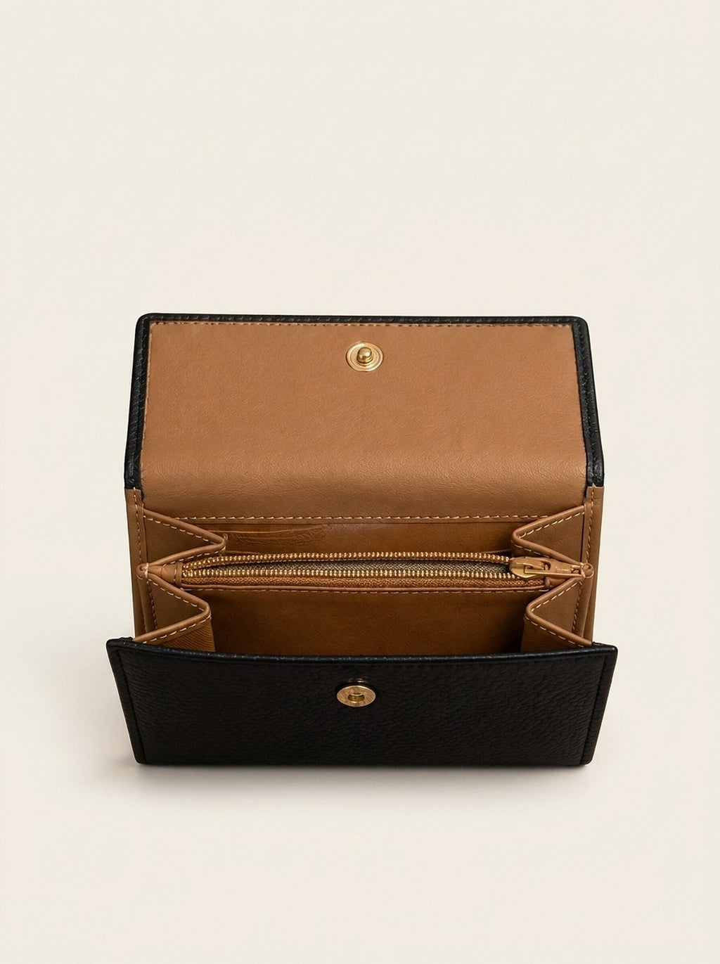 El Potro Leder Portemonnaie - Schwarz, M
