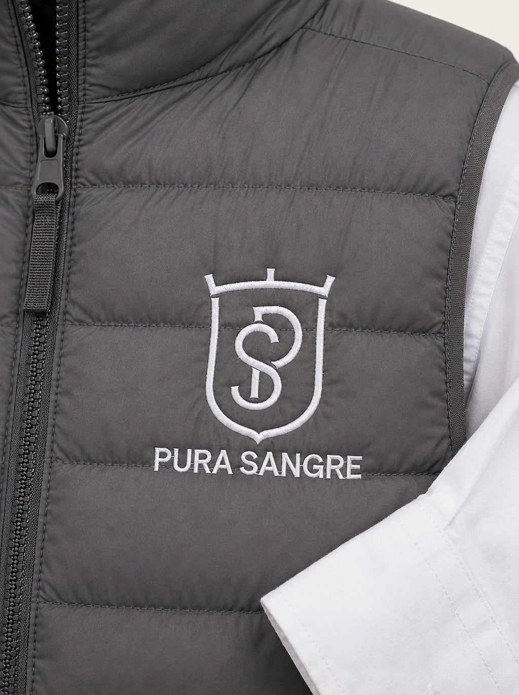 Pura Sangre Ärmellose Weste grau - Damen