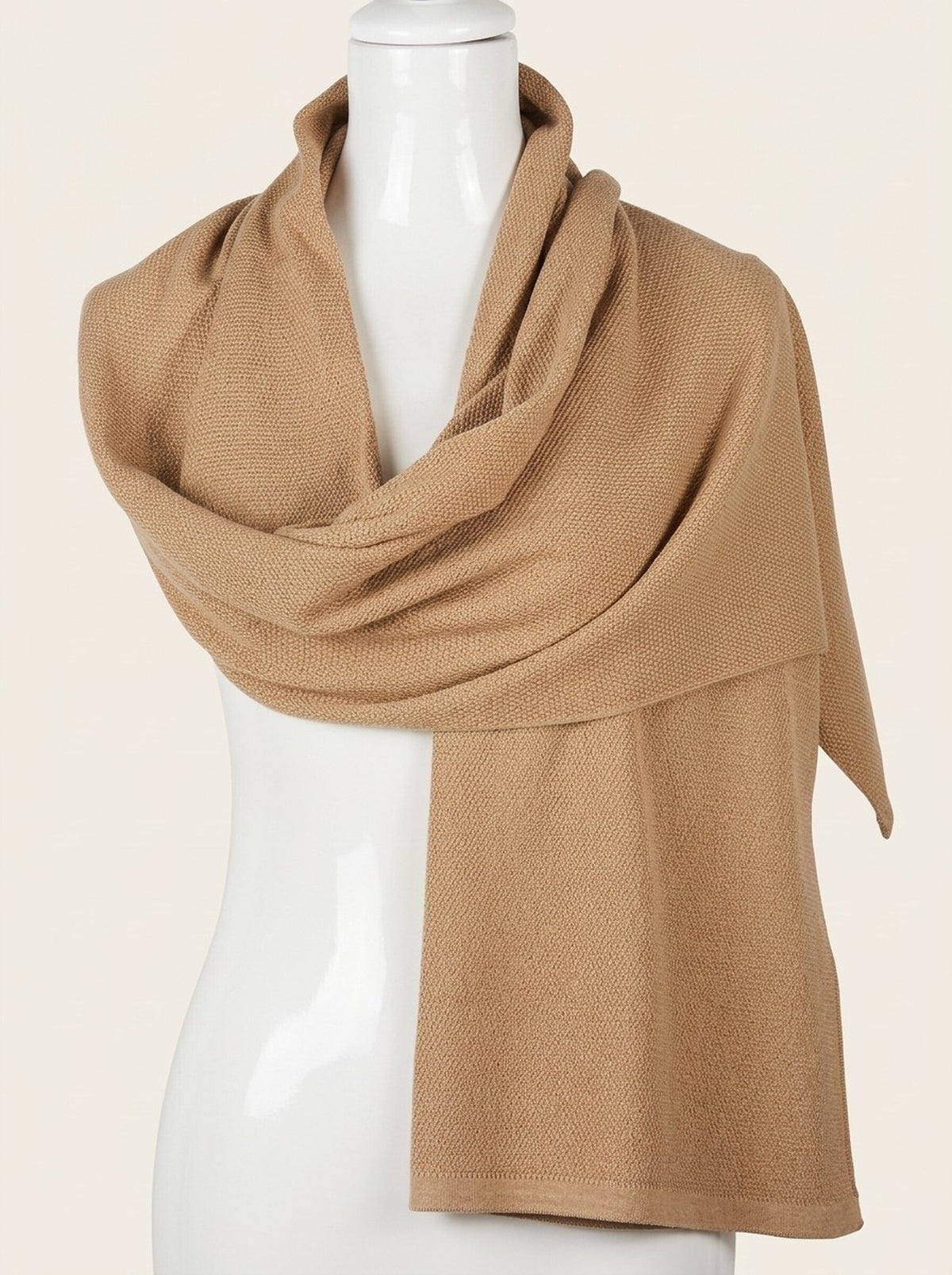 Pura Sangre Merino-Schal - Beige