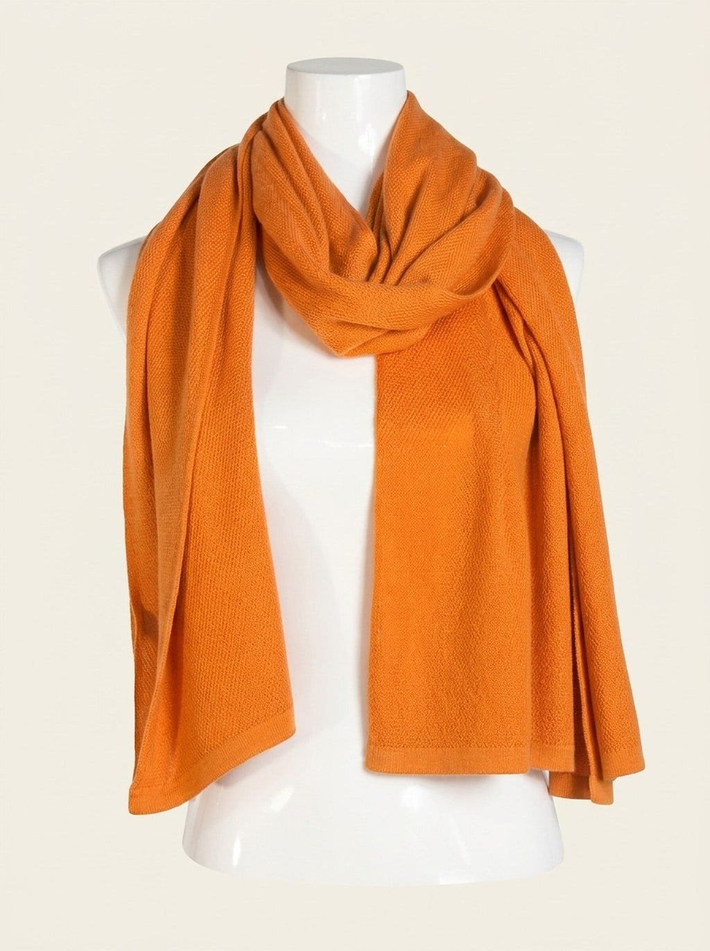 Pura Sangre Merino-Schal - Orange