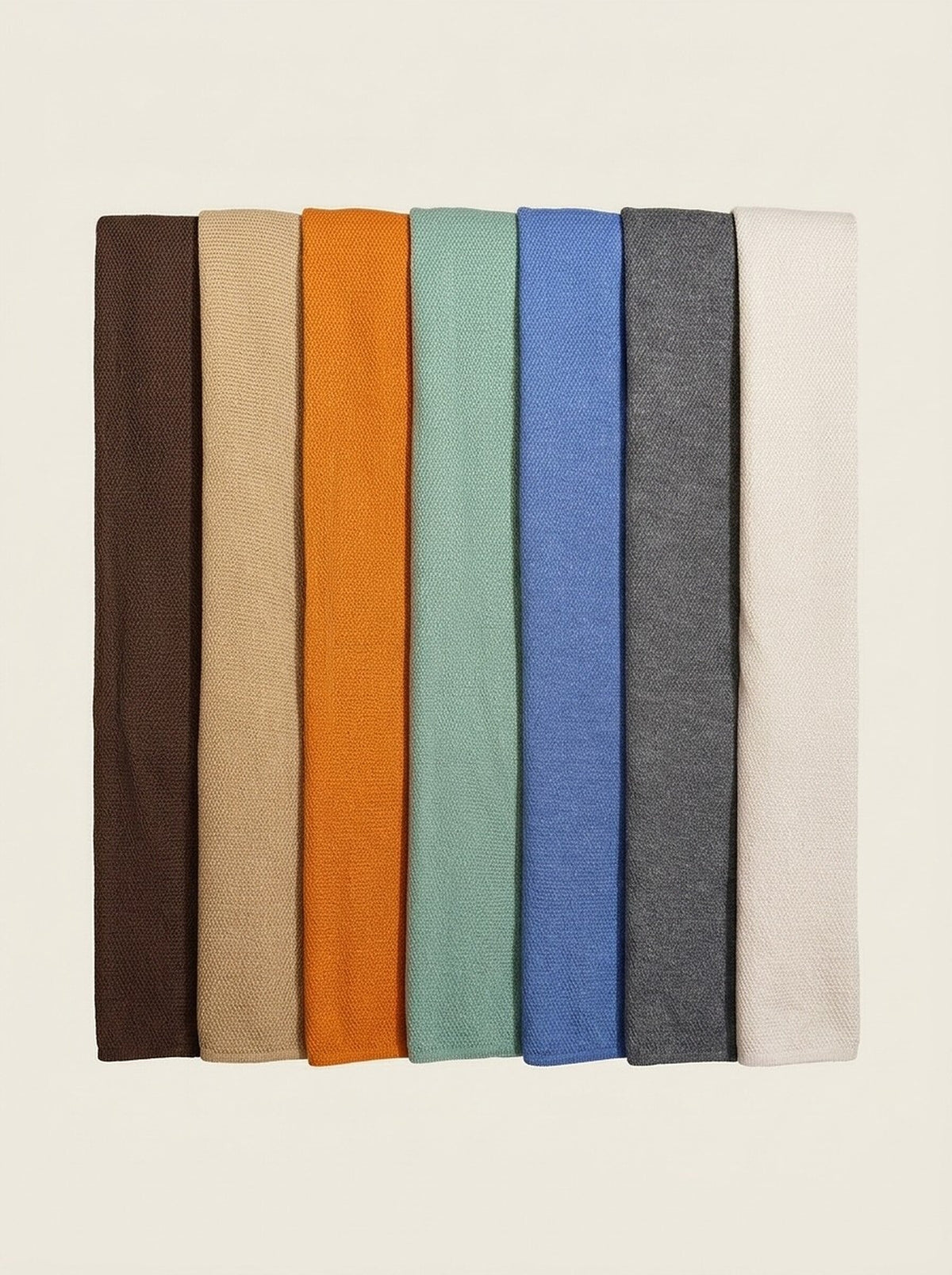 Pura Sangre Merino-Schal - Orange