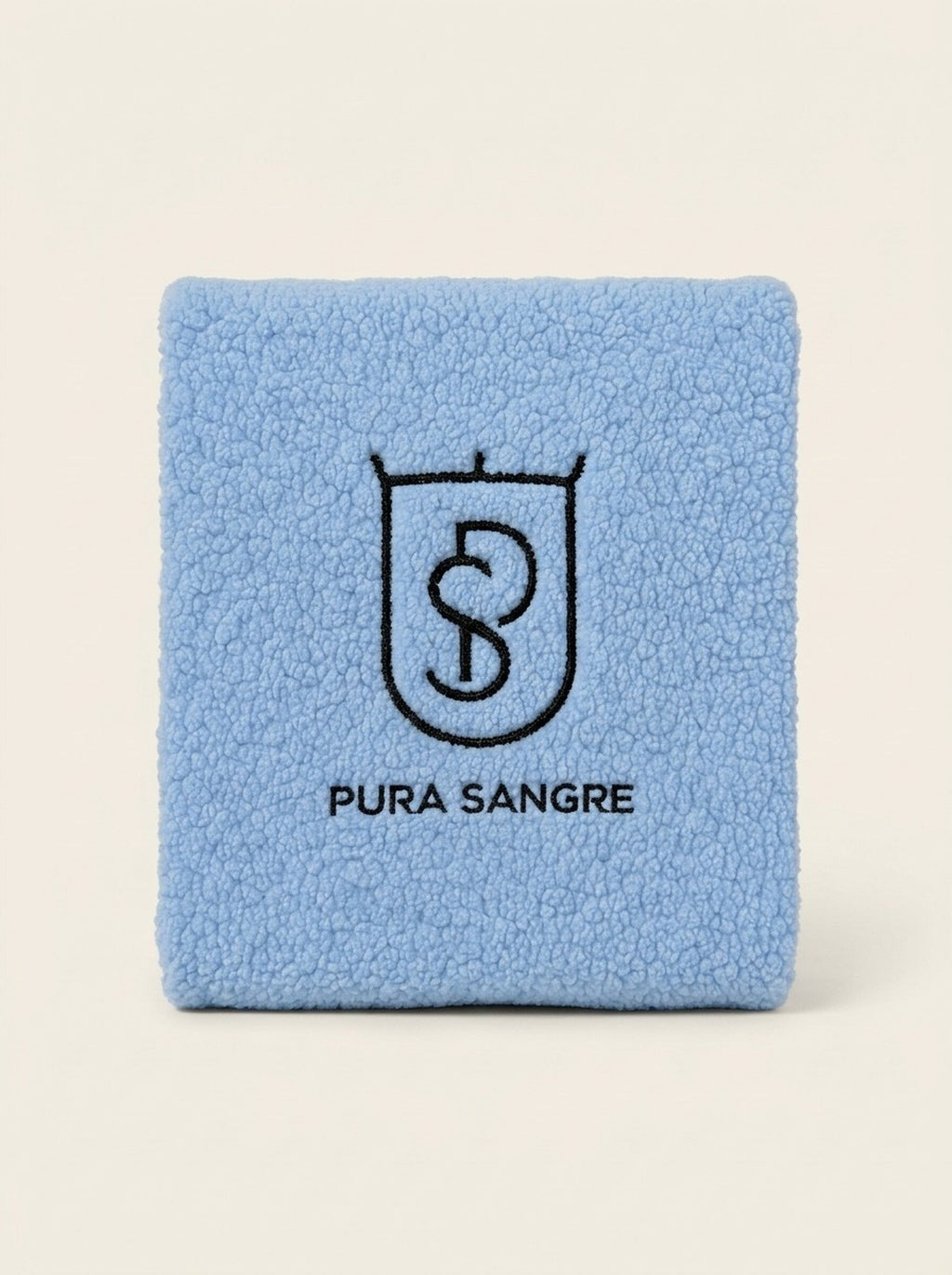 Pura Sangre Plüsch-Schal - eisblau